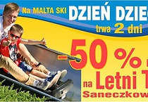 - 50% na tor saneczkowy MaltaSki